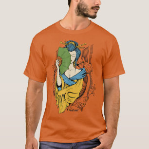 Camiseta Princesa Oriental Chica Geisha 