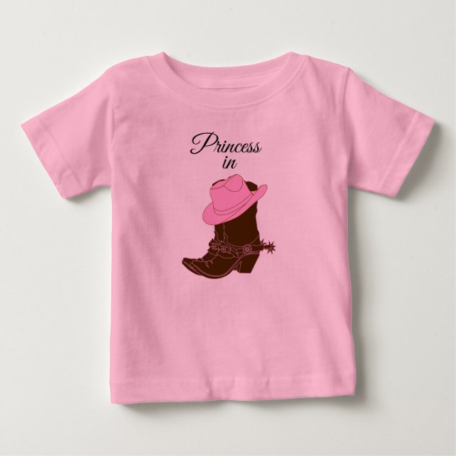 Camiseta Princesa para niños pequeños (Anverso)