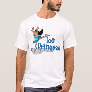 Camiseta Princesa patinaje artístico del hielo