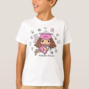 Camiseta Princesa Personalized Kids Shirt de la graduación