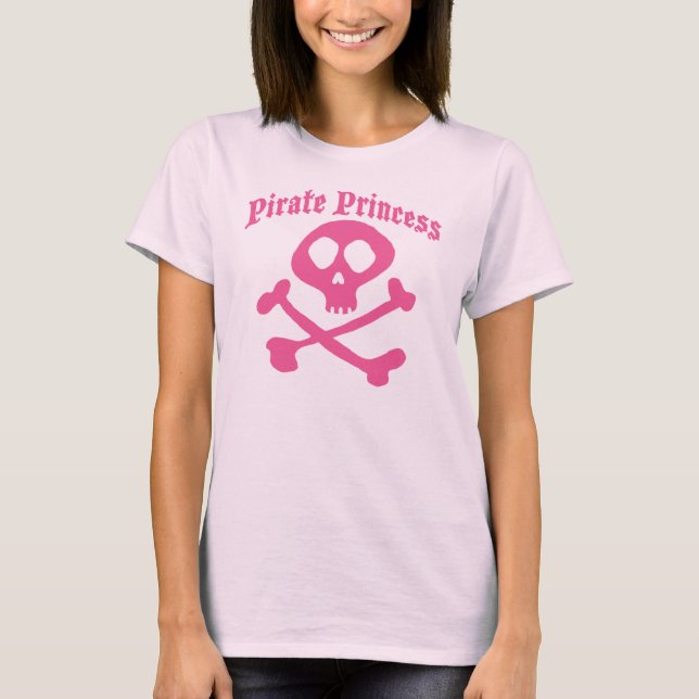 Camiseta princesa pirata (Anverso)