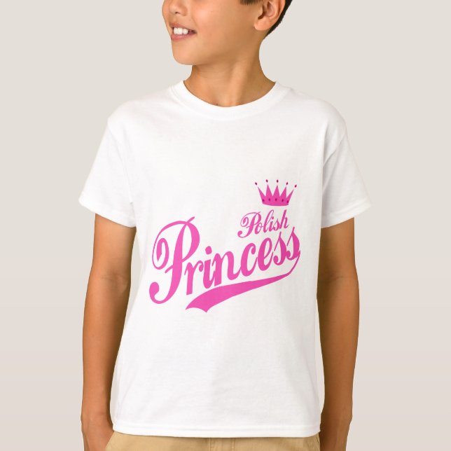 Camiseta Princesa polaca (Anverso)