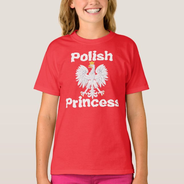 Camiseta Princesa polaca (Anverso)