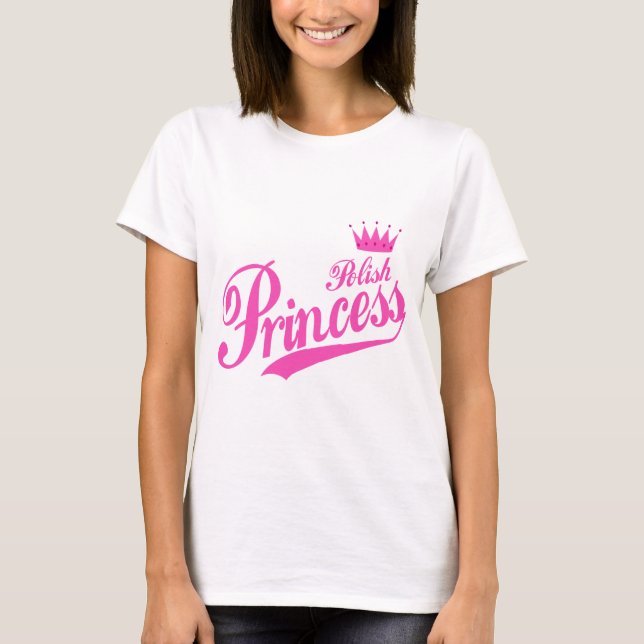 Camiseta Princesa polaca (Anverso)