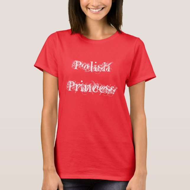 Camiseta Princesa Polaca Linda (Anverso)