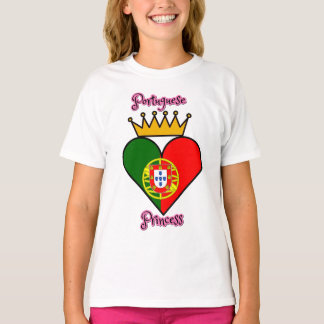 Camiseta Princesa portuguesa Girls Ruffle T-Shirt