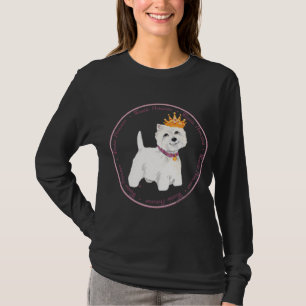 Camiseta Princesa / Príncipe Terrier de West Highland