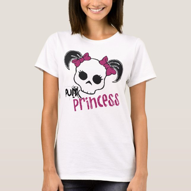 Camiseta Princesa punky (Anverso)