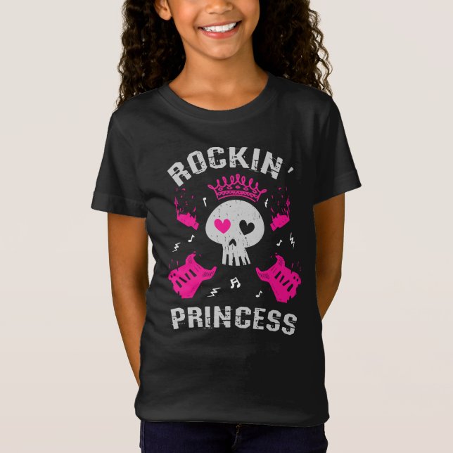 Camiseta Princesa Rockin (Anverso)