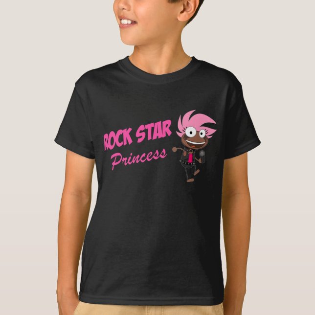 Camiseta Princesa Rockstar (Anverso)