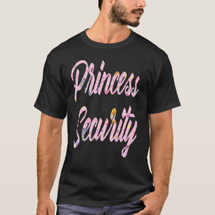 Camiseta Princesa Rosa Seguridad Gran Hermano Cumpleaños An