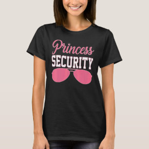 Camiseta Princesa Rosa Seguridad Gran Hermano Cumpleaños Su