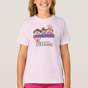 Camiseta Princesa rubia de la fiesta de pijamas