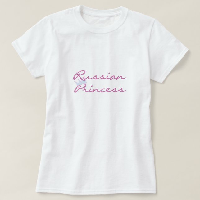Camiseta Princesa rusa (Diseño del anverso)
