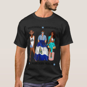 Camiseta Princesa Salvadoreña De El Salvador Fiera Br