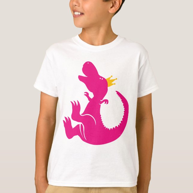 Camiseta Princesa Shirt del dinosaurio (Anverso)
