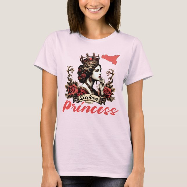 Camiseta Princesa Siciliana (Anverso)