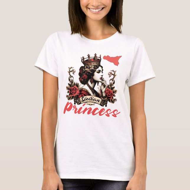Camiseta Princesa Siciliana (Anverso)