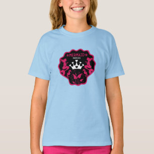 Camiseta Princesa Sirena Niña