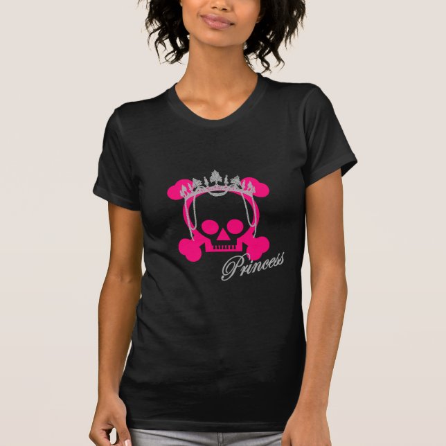 Camiseta Princesa Skull (Anverso)