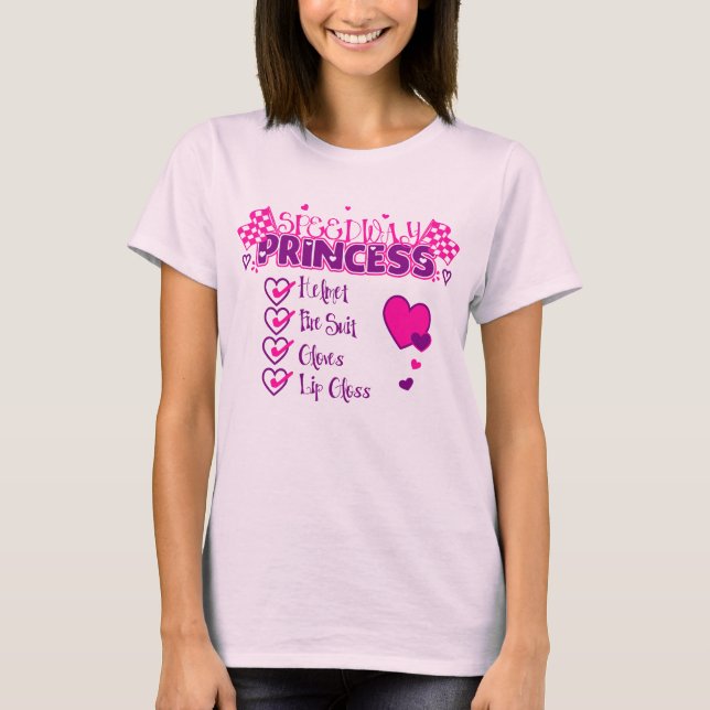 Camiseta Princesa Speedway (Anverso)