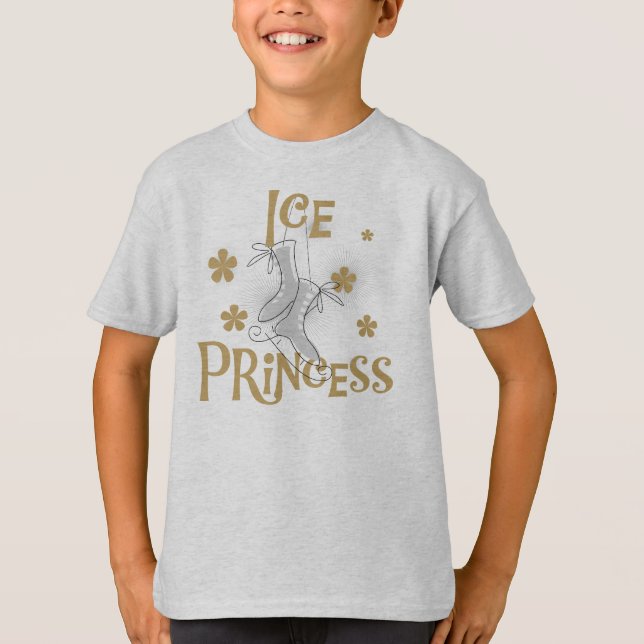 Camiseta Princesa T-shirts y regalos del hielo (Anverso)