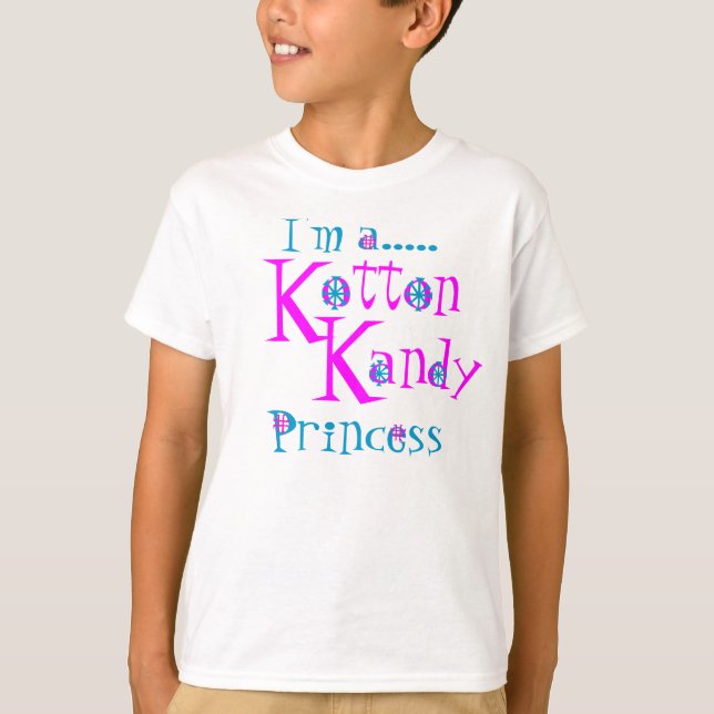 Camiseta Princesa Tee de Kotton Kandy (Anverso)