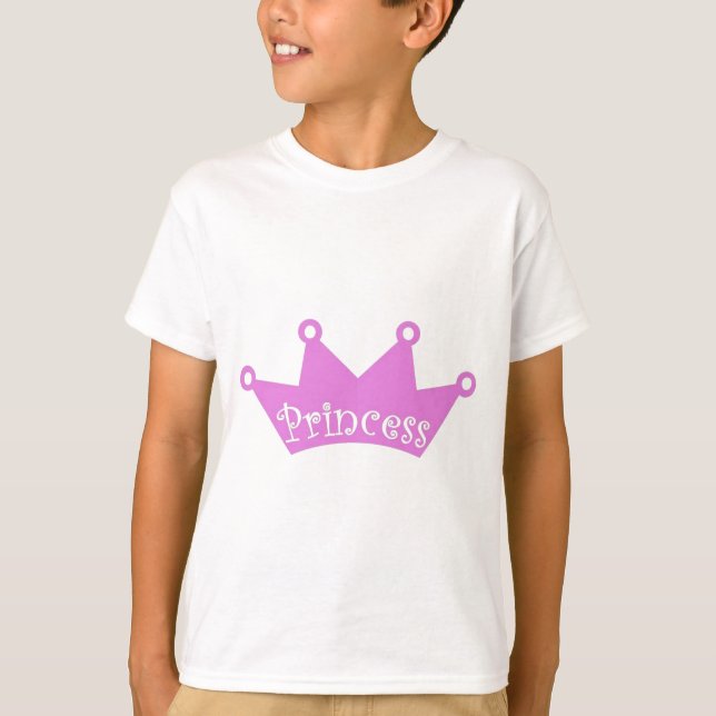 Camiseta Princesa Tiara Crown (Anverso)