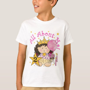 Camiseta Princesa todo sobre mí segundo cumpleaños