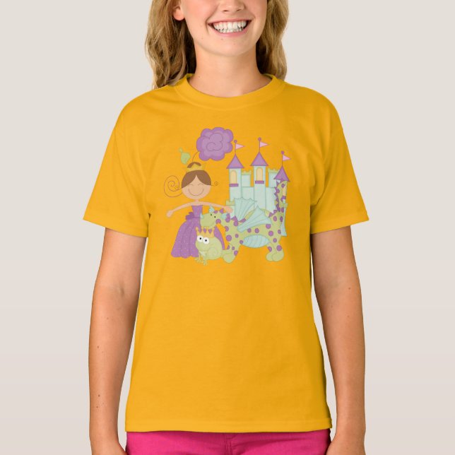 Camiseta Princesa triguena (Anverso)