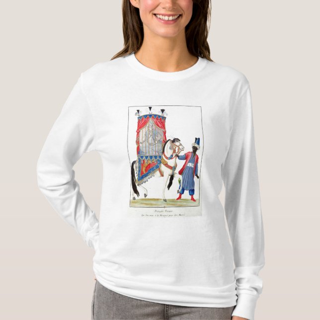 Camiseta Princesa turca camino a la mezquita (Anverso)