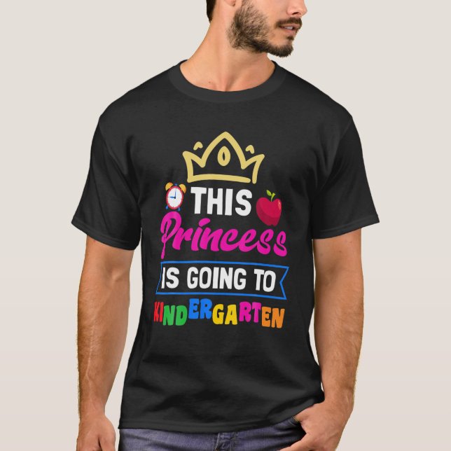 Camiseta Princesa Va De Vuelta A La Escuela (Anverso)
