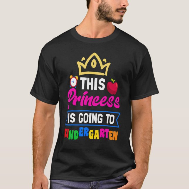 Camiseta Princesa Va De Vuelta A La Escuela (Anverso)