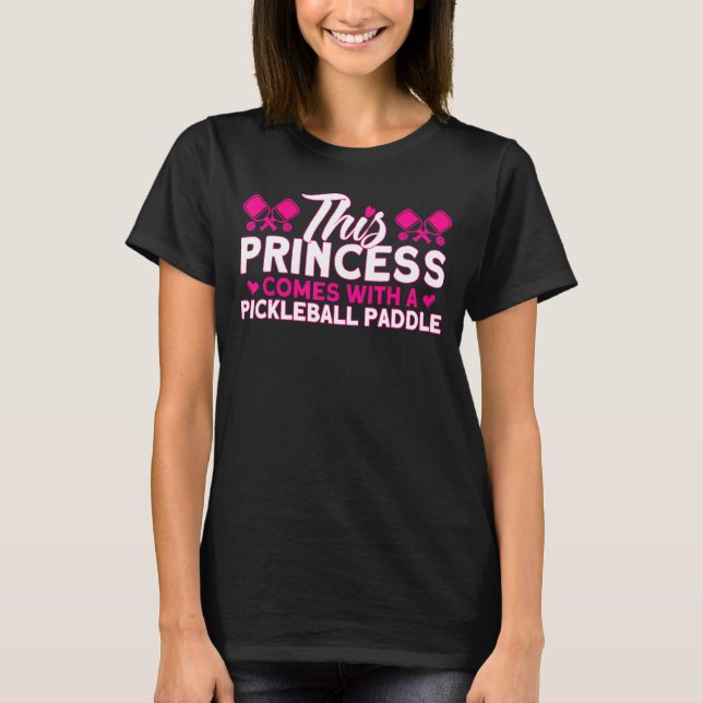 Camiseta Princesa Vintage de bolas de peletería (Anverso)