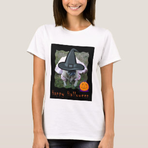 Camiseta Princesa Witch Halloween Shirt del perro del barro