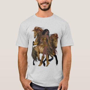 Camiseta Princesa y camisón de Stallions nativos de Estados