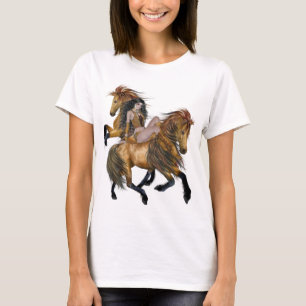 Camiseta Princesa y camisón de Stallions nativos de Estados