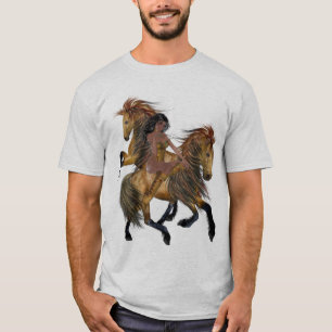 Camiseta Princesa y camisón de Stallions nativos de Estados