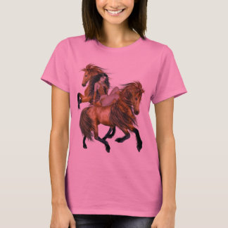 Camiseta Princesa y camisón de Stallions nativos de Estados