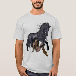 Camiseta Princesa y camisón de Stallions nativos de Estados