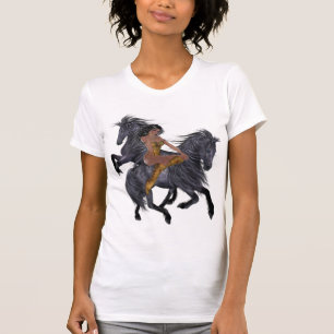 Camiseta Princesa y camisón de Stallions nativos de Estados