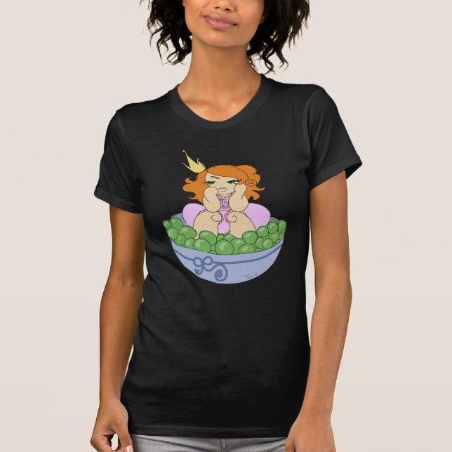 Camiseta Princesa y el guisante (Anverso)