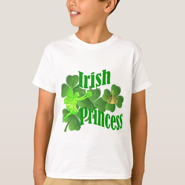 Camiseta Princesa y hada irlandesa (Anverso)