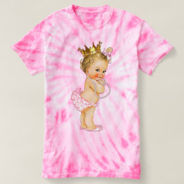 Camiseta Princesa y perlas del bebé