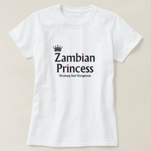 Camiseta Princesa zambiana magnífica