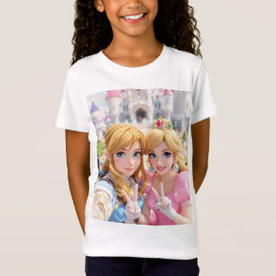 Camiseta "Princesa Zelda y Peach Selfie Peace Sign Tee"