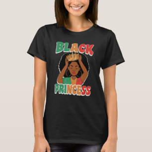 Camiseta Princesas negras: historia negra afroamericana