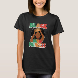 Camiseta Princesas negras: historia negra afroamericana