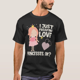 Camiseta Princesas que me están helando princesas de amor