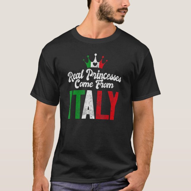 Camiseta Princesas Reales Proceden De Italia Princesa 1 (Anverso)
